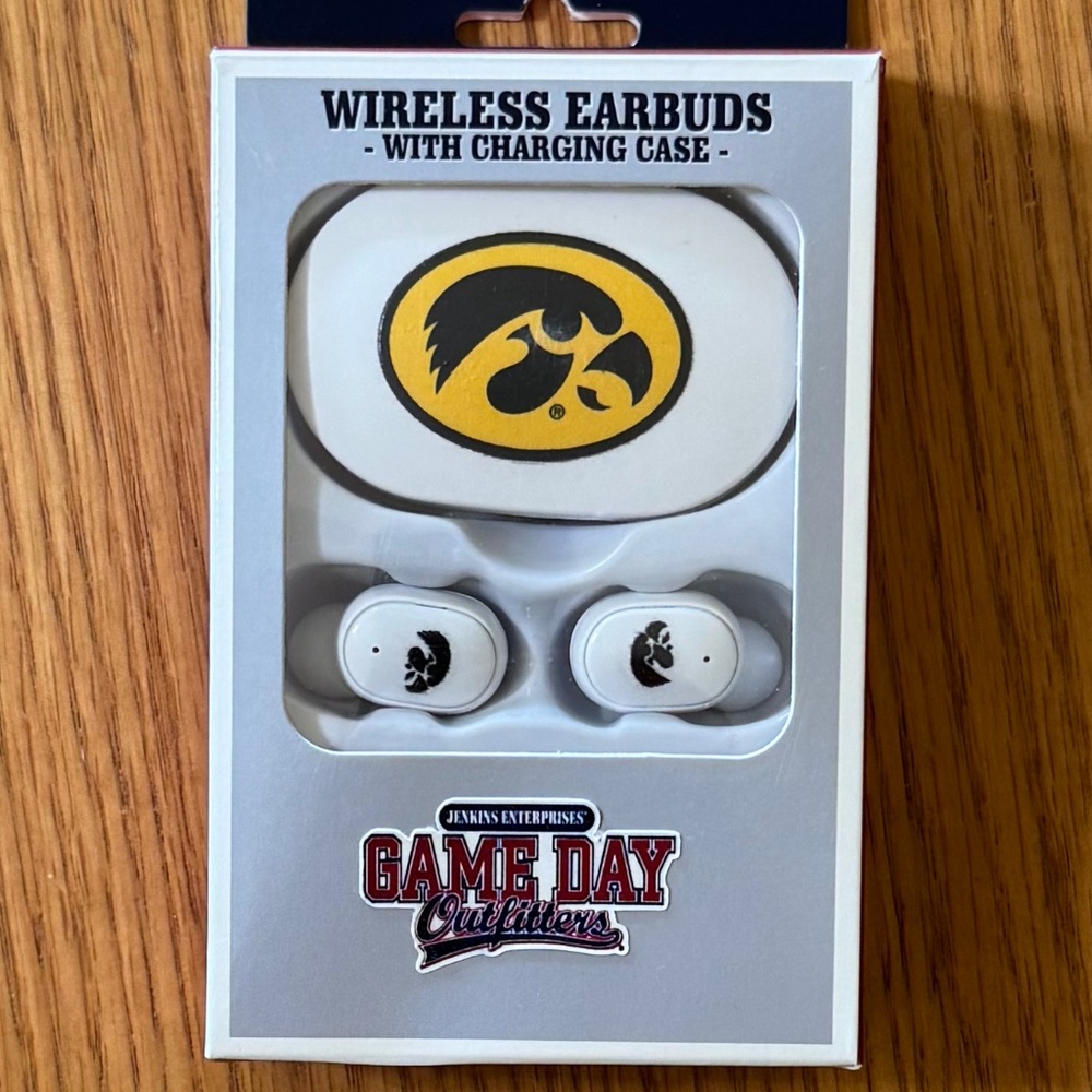 Game Day Outfitters "IOWA" Wireless Earbuds